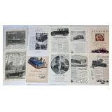 Vintage Car Manufacturers and Car Products Advertisements from 1916-1953