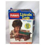 Vintage Lincoln Logs  -Original Playskool Boxed Set and 100