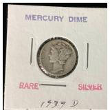 Seven (7) Silver Mercury Dimes