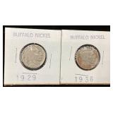 Collection of Buffalo Nickels - Various Years - 14 pieces