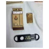 Vintage Tobacco Lot - Pipes, Lighters, Tobacco Boxes