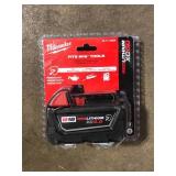 Milwaukee M18 18-Volt 5.0 Ah Lithium-Ion XC Extended Capacity Resistant Battery Pack  Customer Returns See Pictures