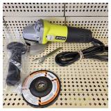 Ryobi AG4031G 4.5" Corded Grinder Tested Works Excellent Condition