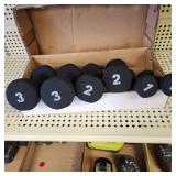 Lot Of Hand Weights Dumbbell