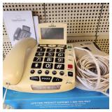 UltraClear Amplified Telephone Clear Sounds WCSC600 Preowned UNABLE TO TEST Good Condition