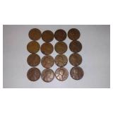 Lincoln WHEAT One Cent Penny (233) 1942-1958