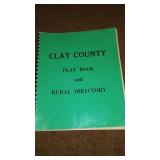 Clay County Plat Book and Rural Directory (1951 Edition)