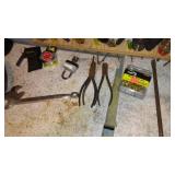 Assorted Hand Tools Collection Including Wrenches, Screwdrivers, Hammers, and Plumbers