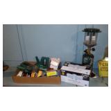 Assorted Hand Tools, Coleman Lantern, Staplers and More.