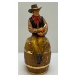 Jim Beam Collectible Cowboy/Girl Decanters In Original Boxes (Empty) & More