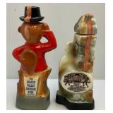 Vintage Jim Beam Collectible Decanters Including Coffee Mill & More  (EMPTY)