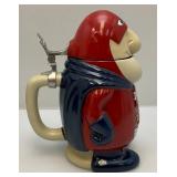 1999 Budweiser 30 Th Anniversary BUDMAN Stein (NIB)