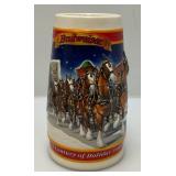 Collectible Budweiser Holiday Beer Steins  (NIB)