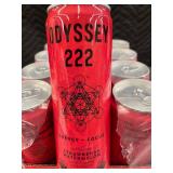 Odyssey 222 Strawberry Watermelon Sparkling Energy Drink - 12 Pack