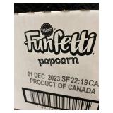 Pillsbury Funfetti Popcorn with Glaze - Box of 7 Pouches