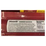 2 back - Johnsonville Original Summer Sausage - 20 oz - Pack of 2