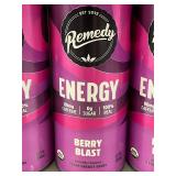 Set of 12 Remedy Energy Drink - Berry Blast Flavor