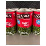 Lot of 12 Cans of Aconcagua Sweet Peas - No Sugar Added