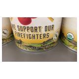 Set of 4 X 28 oz Organic Tomato Puree Cans - Supporting Firefighters