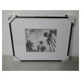 Thin Gallery Matted Photo Frame Black - Project 62-Palms-14" x 18" Matted to 8" x 10"