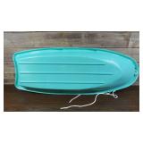 Set of 2 Flexible Flyer LightningSnow Sled-Teal