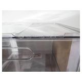 Set of 3 All Purpose Single Drawer Storage Clear - Brightroom