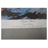 "Ladies First" by Darren Haley 43.5"x28". Framed, matted, signed, numbered 4314/5050