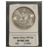 1904-O Morgan Dollar SRC MS65