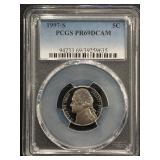 1997-S Jefferson Nickel Proof PCGS PR69 Deep Cameo