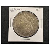 1886-O Morgan Dollar XF