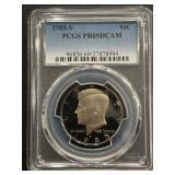 1985-S Kennedy Half Dollar Proof PCGS PR69 Deep Cameo