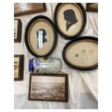 Vintage Silhouettes & MN Wood Mounted Photos Collection