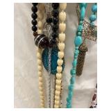 Assorted Fashion Necklace Lot Colorful Beaded Jewelry Mixed Styles