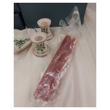 Lenox Holiday Tableware Set, Napkin Rings & Platter