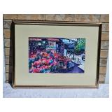 Angelo Sallo - Greenwick Village Flowers Colored Print