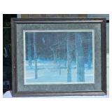 Robert Bateman - Midnight - Black Wolf Singed & Numbered Print