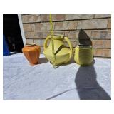 Vintage Coors Pottery Yellow & Orange