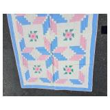 Eight Point Saw Nursery Quilt