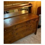 Antique Oak Mission Sideboard