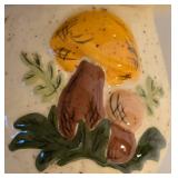 Fun Vintage Mushroom Design Kitchen Pottery Options