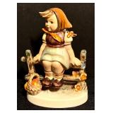 Four Vintage Hummel Figurines Including Hummel First Mate Figurine and More