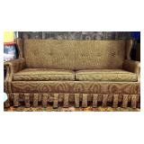 Vintage Awesome Sleeper Sofa in Speckled Multi Browns