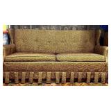 Vintage Awesome Sleeper Sofa in Speckled Multi Browns