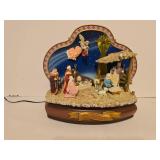 Enesco Small World of Music "The Nativity" Display