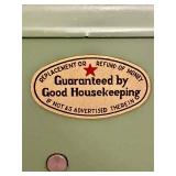 Vintage Elna Supermatic Sewing Machine Grasshopper Green Type 722010