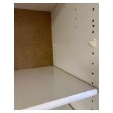 White Storage Shelving Unit with Drawers