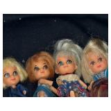 LARGE LOT OF LITTLE KIDDLES DOLLS