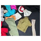 LOT OF DOLL CLOTHING WITH KEN SHIRT