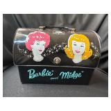 VINTAGE BARBIE AND MIDGE LUNCHBOX WITH THERMOS 1965