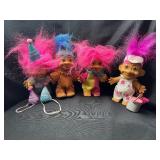 LOT OF TROLL DOLLS